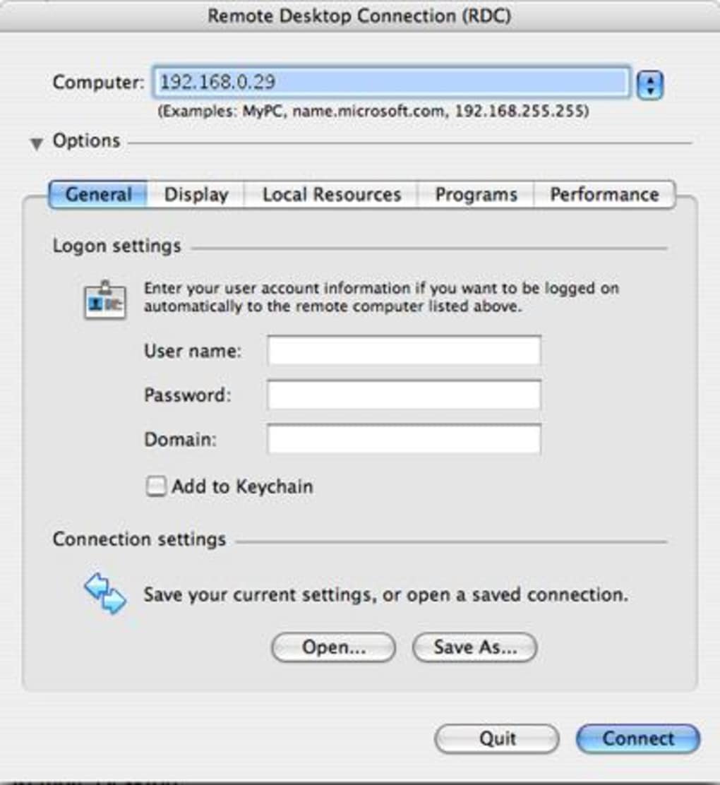 remote desktop clients for mac